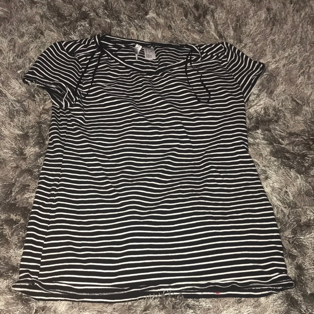 Striped shirt!